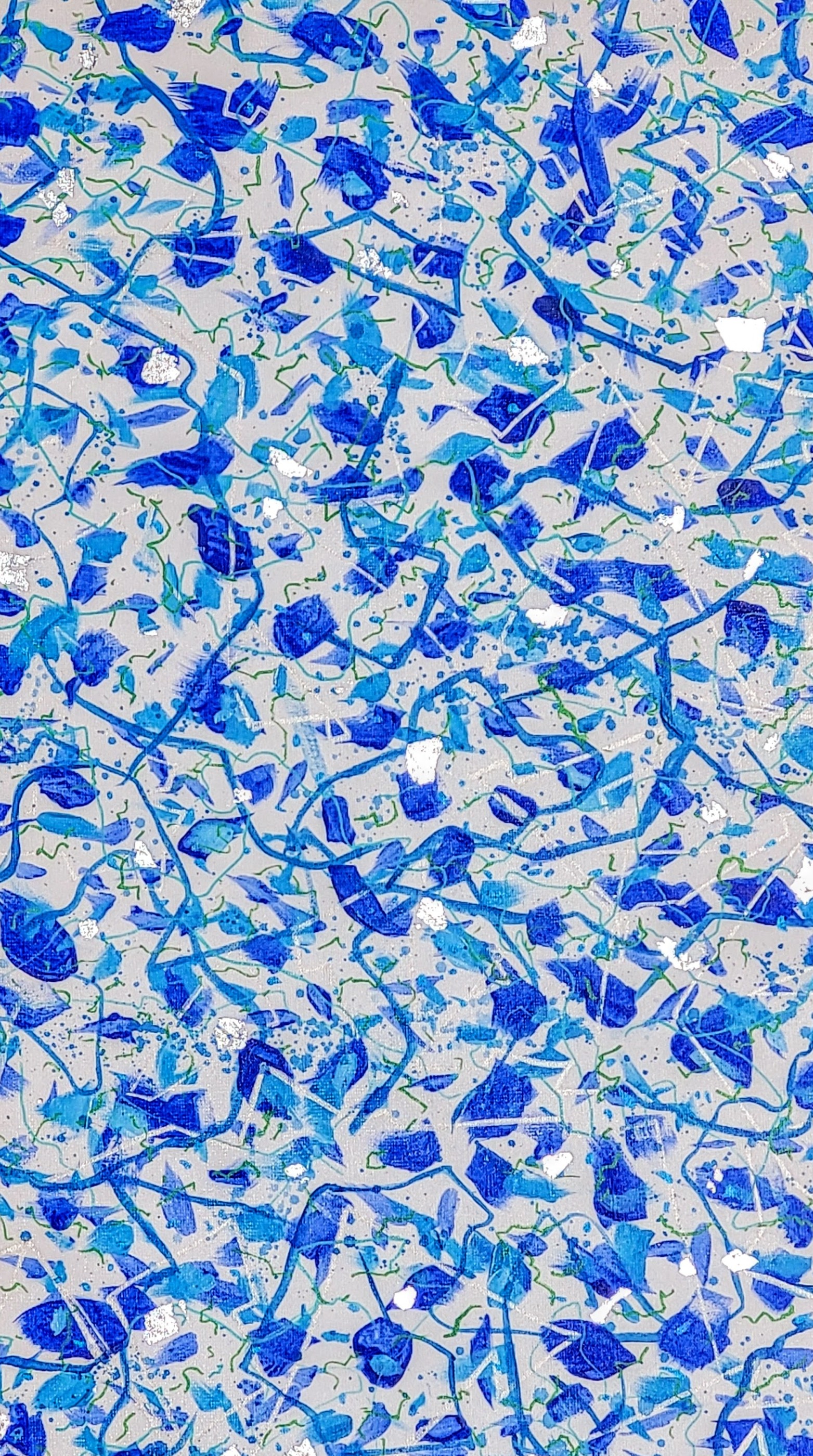 Spring Meditation in Blue